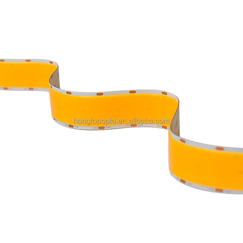 50000 jam umur Ultra lebar 30mm Cob lampu strip LED untuk pencahayaan kantor rumah dalam ruangan