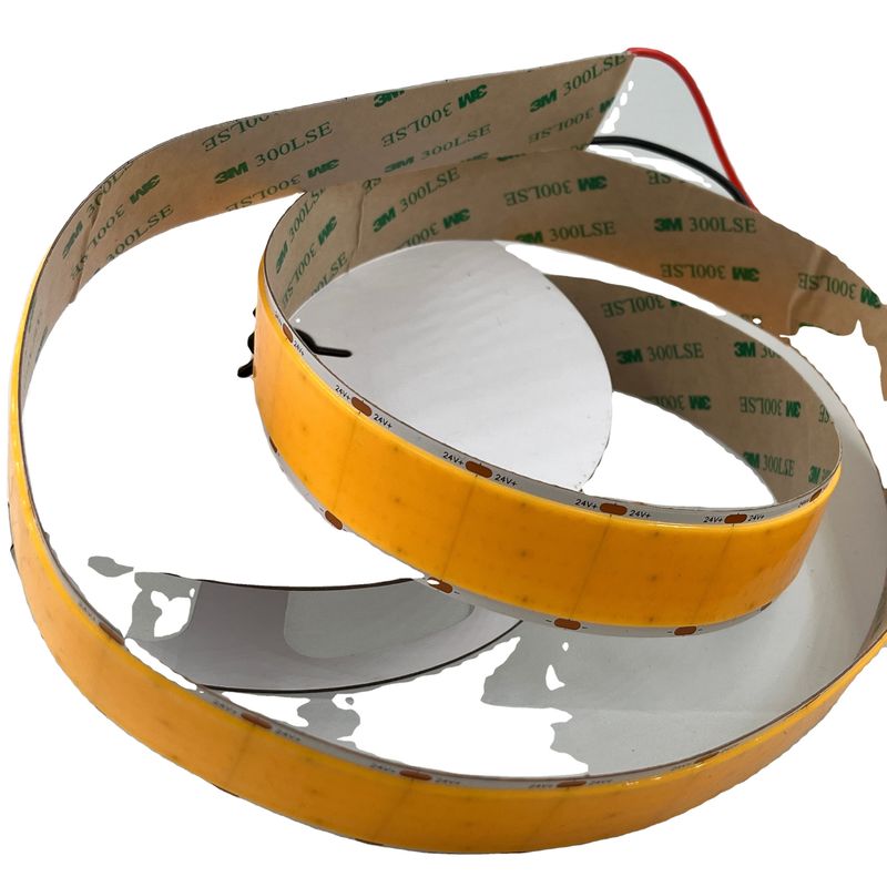 1600 LED 30mm Lebar 5 Baris COB Lampu Strip LED dengan Suhu Warna 3000K/4000K/6000K