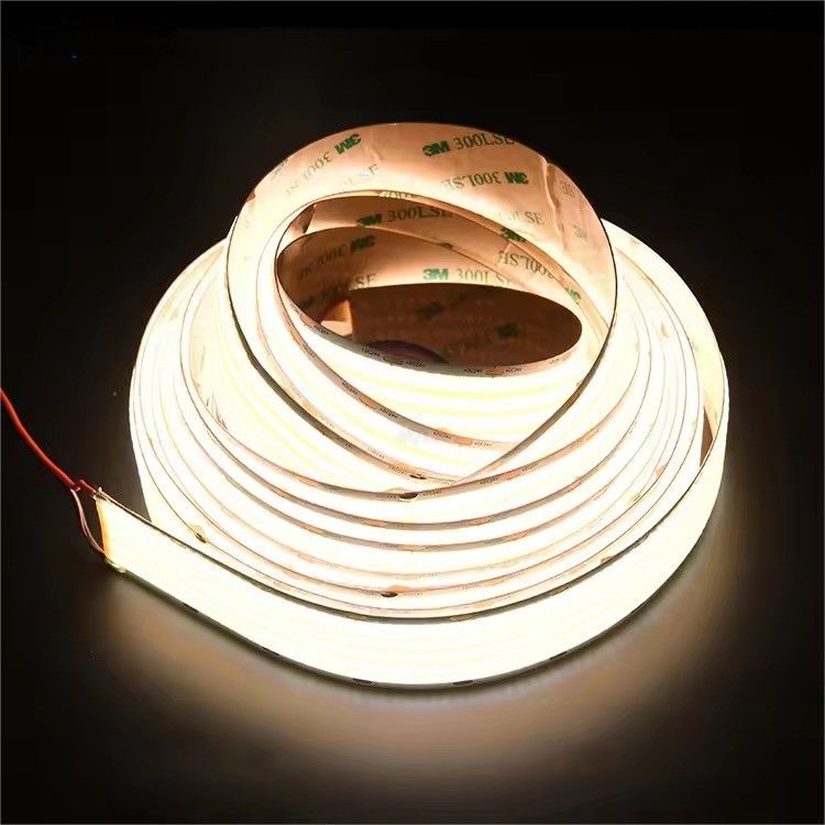 1600 LED 30mm Lebar 5 Baris COB Lampu Strip LED dengan Suhu Warna 3000K/4000K/6000K