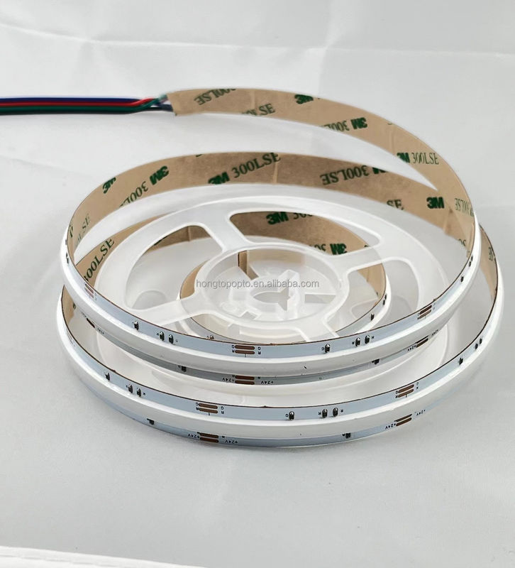 RGB Flexible Strip 756leds COB DC 12V LED Strip Light dengan Efisiensi Cahaya 100lm/w