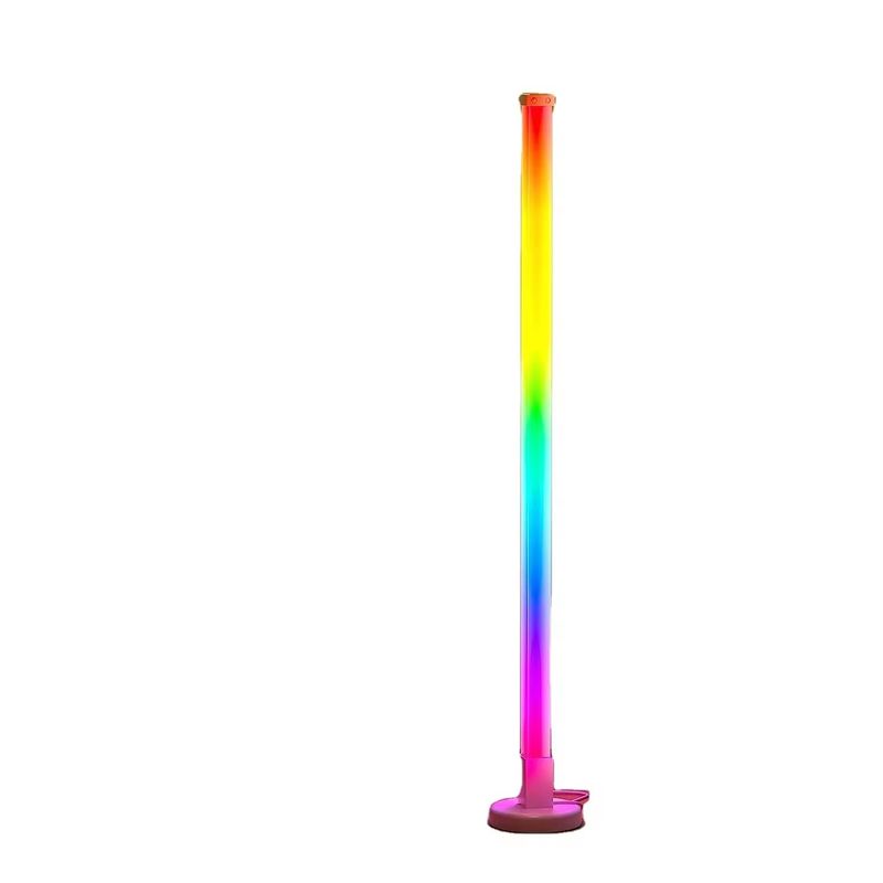 IP44 Rating DC5V Magic Music LED Lantai Lampu Lingkungan Strip dengan APP dan remote control