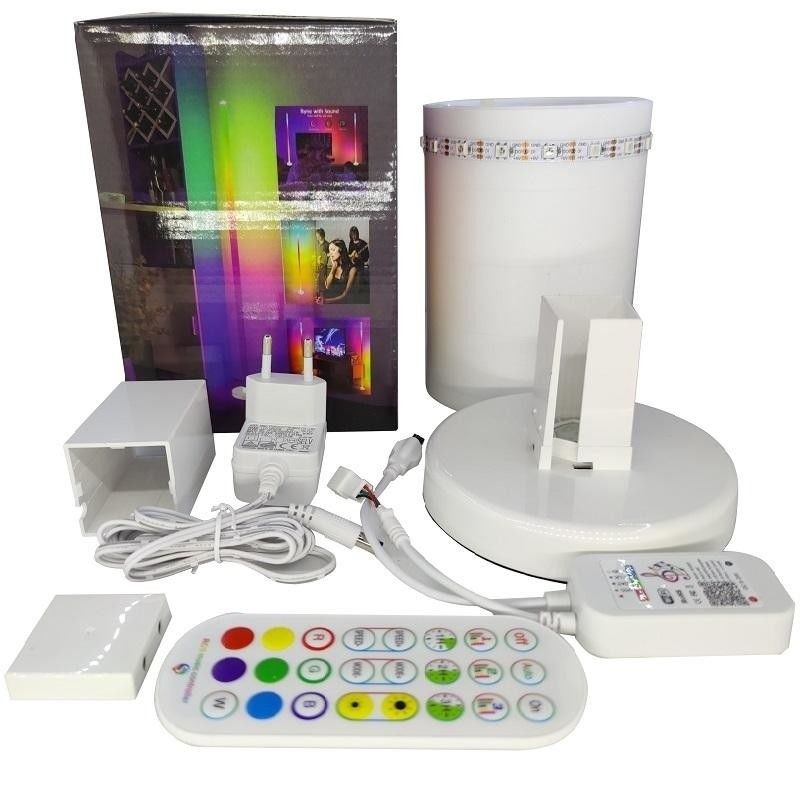 Bahan ABS Lampu Lantai Ambient LED untuk Rumah DC 5V Input Voltage Nordic Modern Design