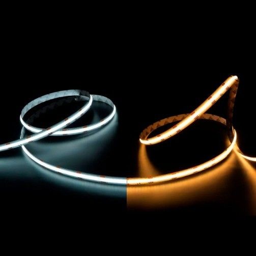Bluetooth COB LED Strip Light 3mm 5mm 8mm untuk Cabinet Lighting 12V 24V 5V Switch Mode