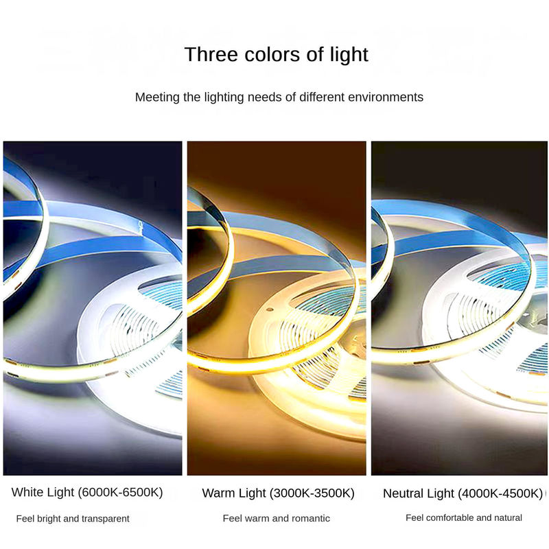 10mm Lebar 3OZ PCB Proyek Series LED Strip Lampu dengan 480 LED dan Tidak ada penurunan tegangan