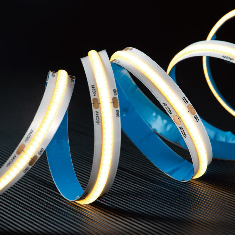 Ip20 480LED/m COB Lampu Strip LED dengan Lampu Konstan Lampu layanan solusi Lampu dan desain sirkuit