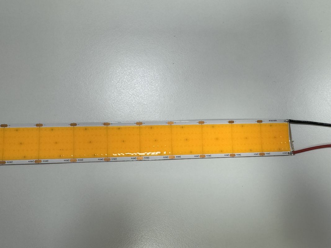 1600 leds/m Super Wide COB Led Strip CRI 90 Super Bright 30mm 24V untuk Pencahayaan Indoor