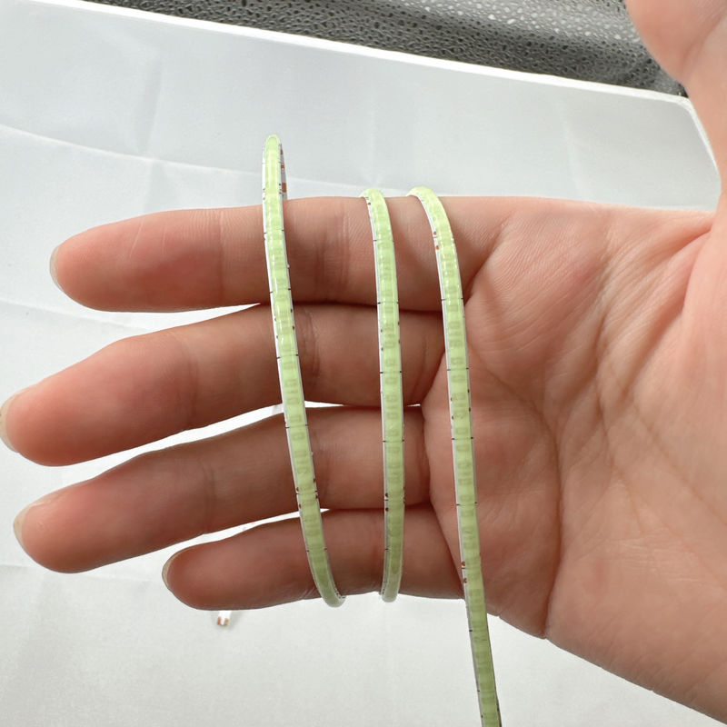 Super Thin 3mm Lebar Tembaga PCB Cob Strips Lampu untuk Dekorasi Kantor Luar Ruangan