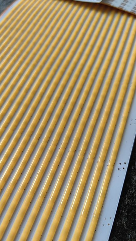 Super Thin 3mm Lebar Tembaga PCB Cob Strips Lampu untuk Dekorasi Kantor Luar Ruangan