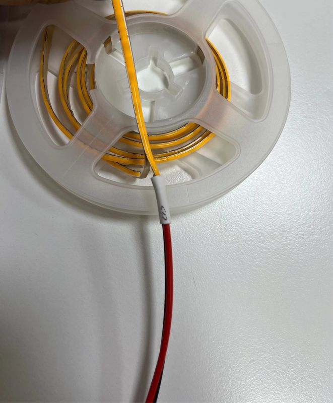 Super Thin 3mm Lebar Tembaga PCB Cob Strips Lampu untuk Dekorasi Kantor Luar Ruangan