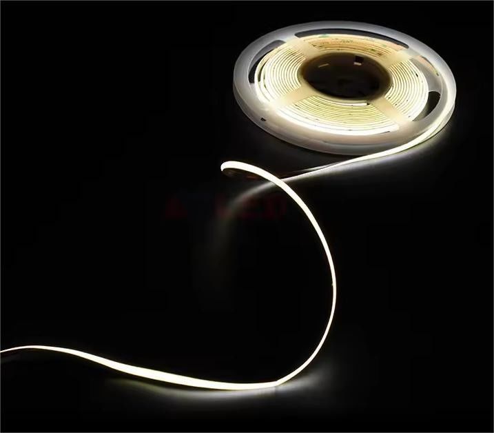 Super Thin 3mm Lebar Tembaga PCB Cob Strips Lampu untuk Dekorasi Kantor Luar Ruangan