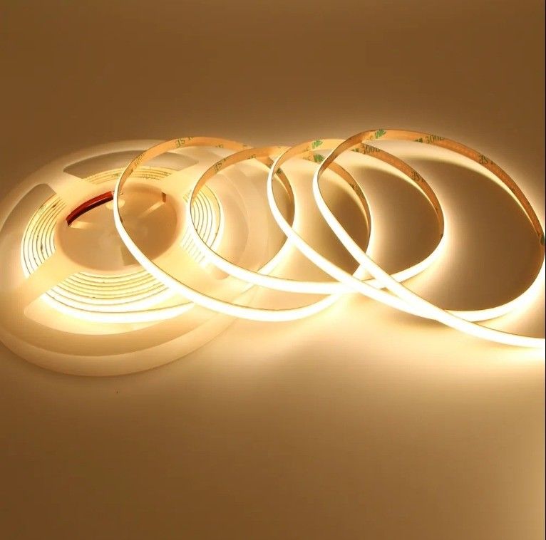 FPC LED RESISTOR Wine Cabinet COB LED Strip dengan Ultra sempit 3mm Lebar dan High Brightness Linear Light