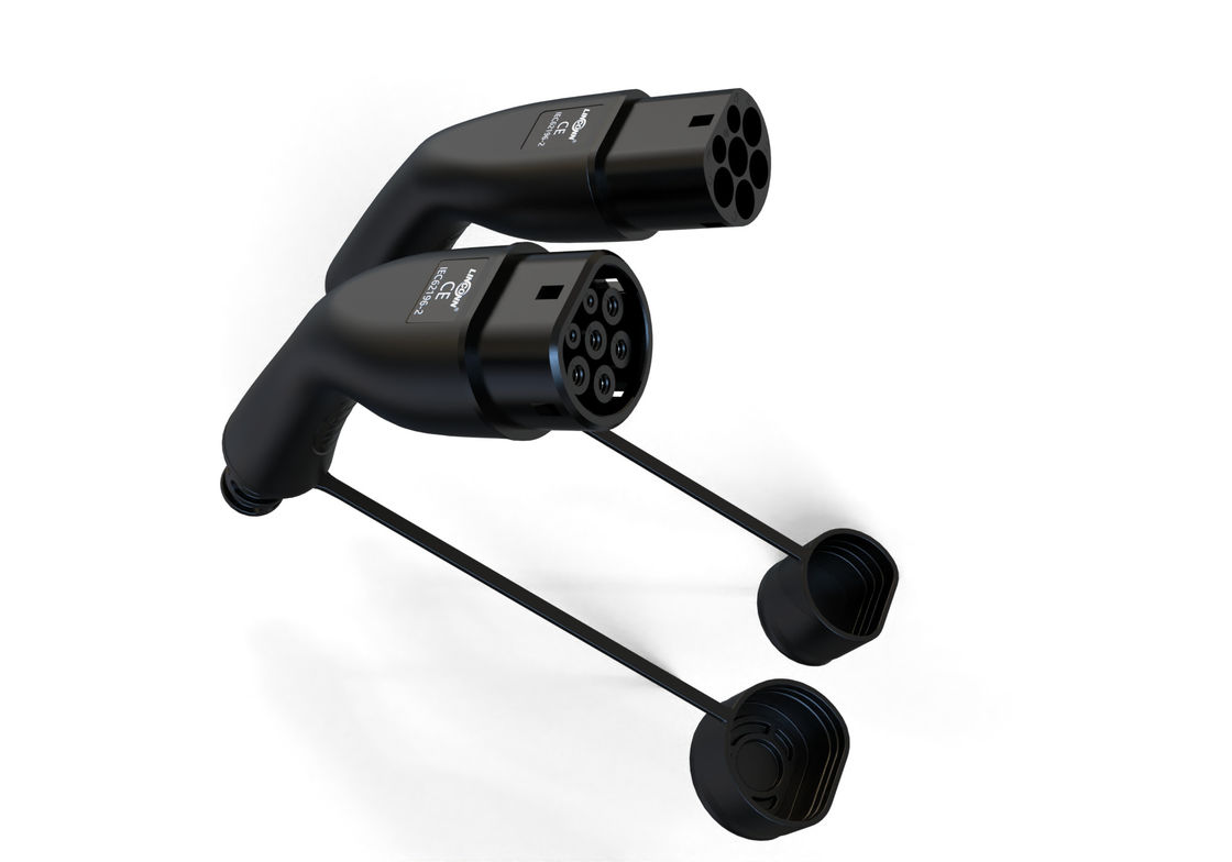 GBT Wall Box Fast Electric Car Charger 3.5KW Stasiun pengisian MAX 250V dengan lampu indikator LCD