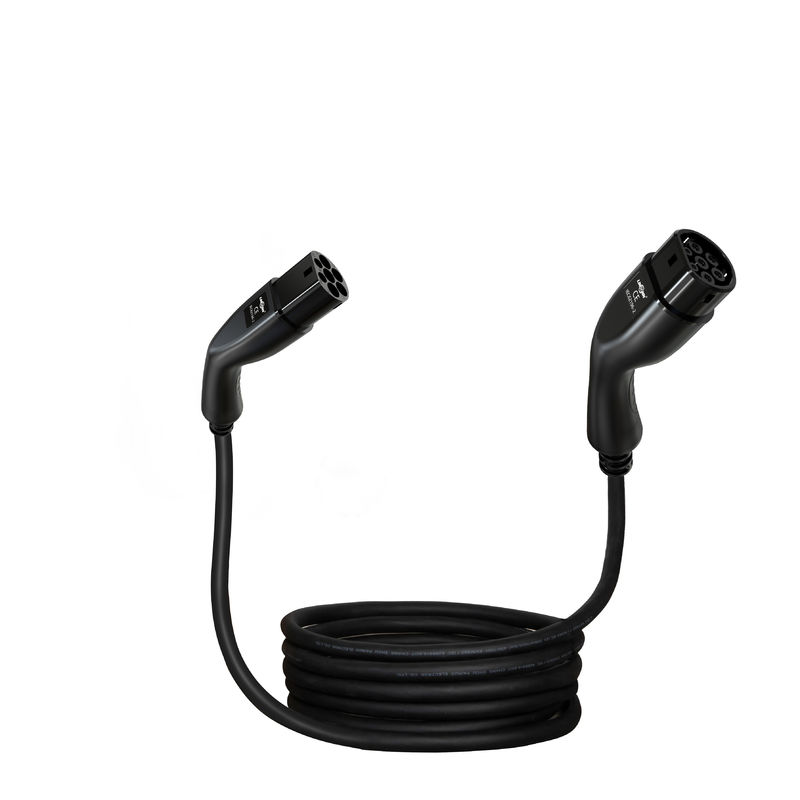 3.7kw EV Charger Tipe 2 hingga Tipe 2 Fast Charging EV Charging Cable